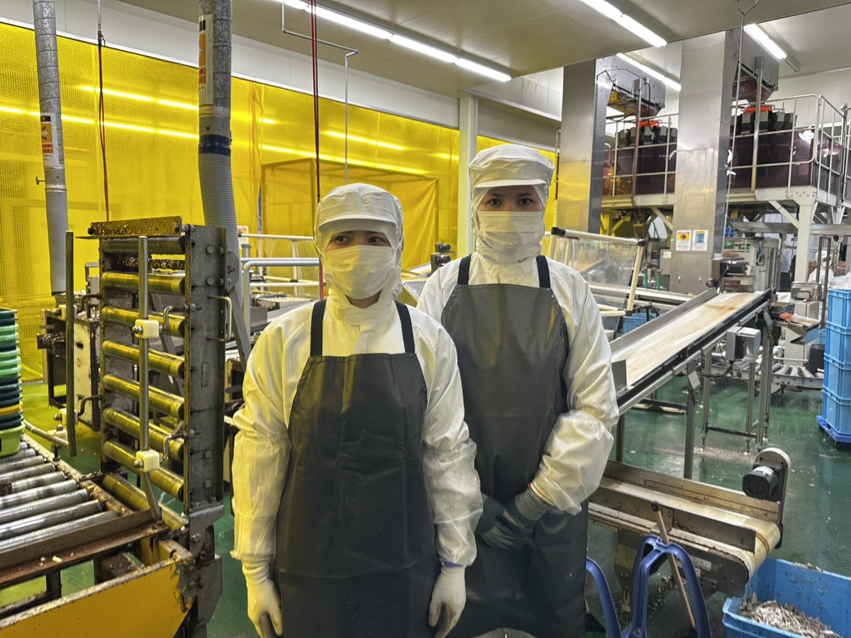 2025年4月18日 JICA宍戸理事長特別補佐ときのこ加工工場視察に行ってきました